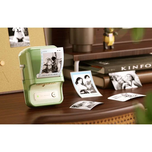 Niimbot B21 Pro hordozható címkenyomtató (sötétzöld) - 9