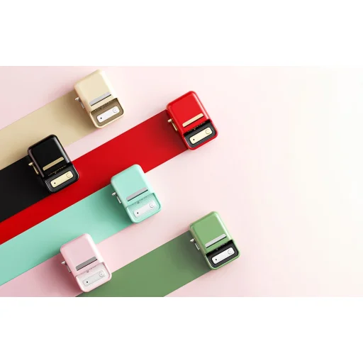 Niimbot B21S hordozható címkenyomtató (rózsaszín) - 8