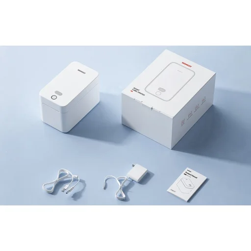 Niimbot K2 hordozható címkenyomtató (fehér) - 11