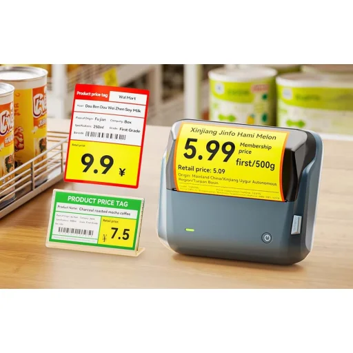 Niimbot B4 hordozható címkenyomtató (űrkék) - 11