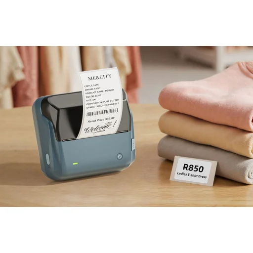 Niimbot B4 hordozható címkenyomtató (űrkék) - 7