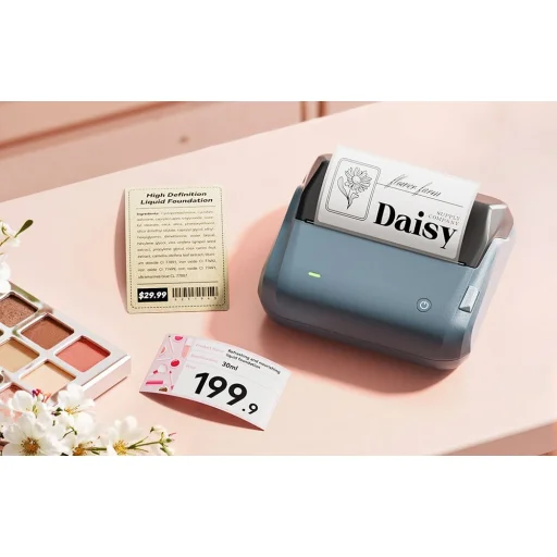 Niimbot B4 hordozható címkenyomtató (űrkék) - 8