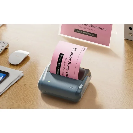 Niimbot B4 hordozható címkenyomtató (űrkék) - 10