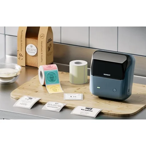 Niimbot B31 hordozható címkenyomtató (sötétkék) - 7