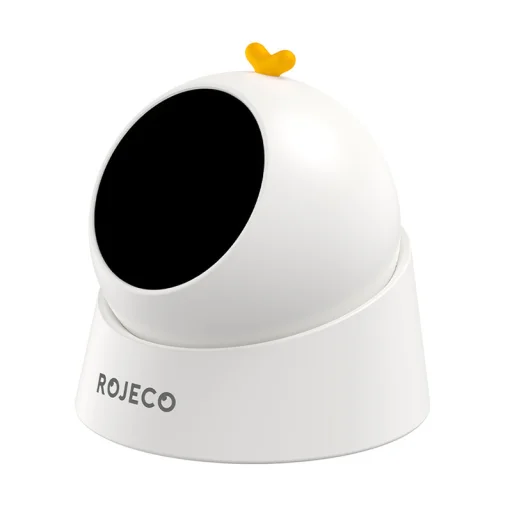 Fehér Rojeco Egg Laser Cat Toy - 1