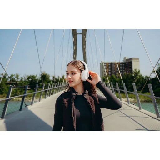 Edifier W820NB Plus V25 fejhallgató (krém) - 9