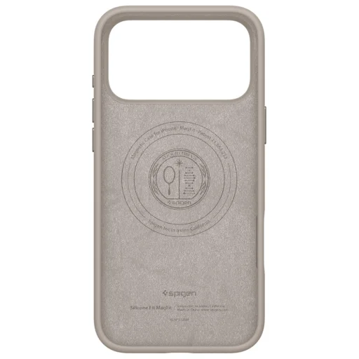 iPhone 17 Pro Spigen Szilikon Fit MagSafe tok kő - 3