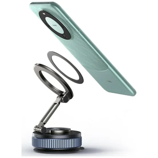 USAMS ZJ084 mágneses telefontartó sötét titán - 3