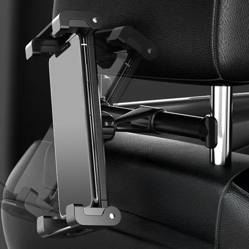 Blavec autós fejtámlára rögzíthető tartó BH-17 (BH17-HRB) fekete - 4