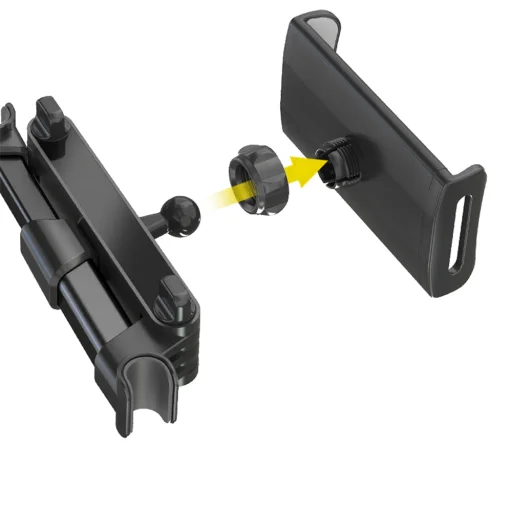 Blavec BH-18 fejtámlára rögzíthető autós tartó (BH18-HRB) fekete - 3