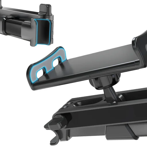 Blavec BH-18 fejtámlára rögzíthető autós tartó (BH18-HRB) fekete - 4