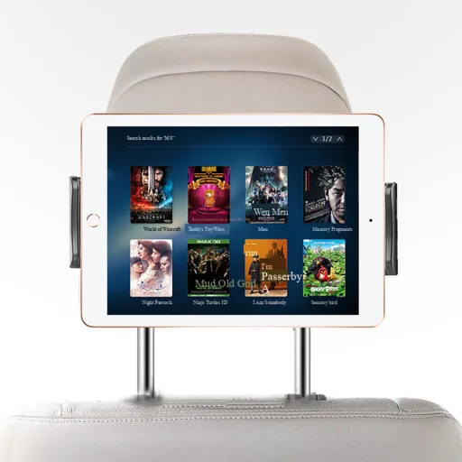 Blavec BH-18 fejtámlára rögzíthető autós tartó (BH18-HRB) fekete - 7