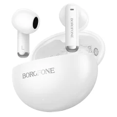 Borofone TWS Bluetooth fülhallgató FQ12 Nice fehér
