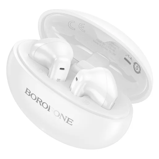 Borofone TWS Bluetooth fülhallgató FQ12 Nice fehér - 2