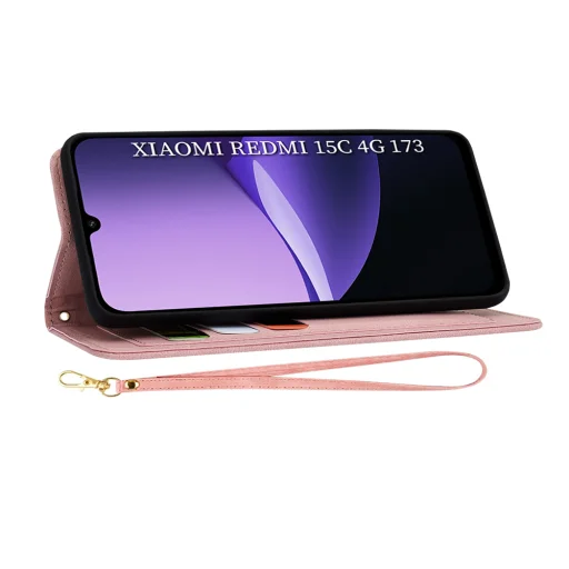 Xiaomi Redmi 15C 4G / Redmi 15C 5G Sweetheart Pink Techsuit FlipCraft tok - 2