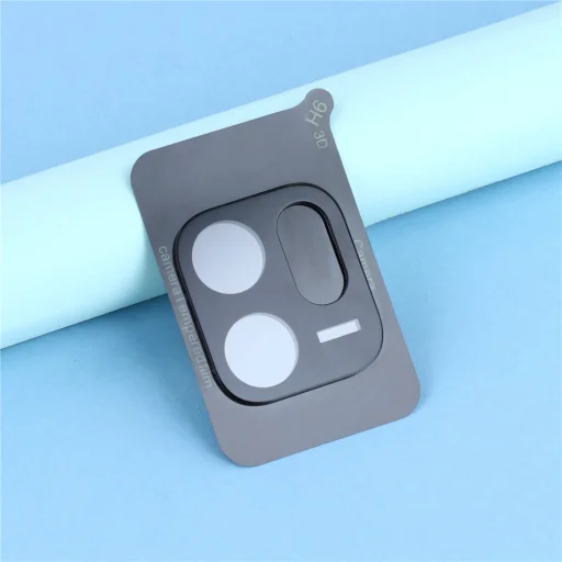 Oppo Reno14 F Fekete Techsuit Teljes Kameravédő Üveg üvegfólia - 3