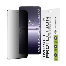 OnePlus Nord CE5 Techsuit - 111D Privacy Full Glue - Fekete üvegfólia