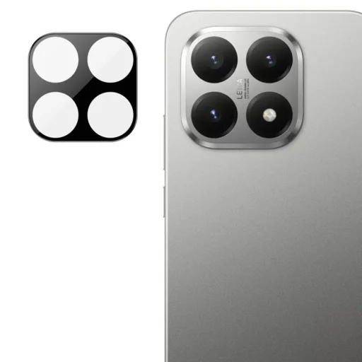 Xiaomi 15T Fekete Techsuit Full Camera Glass üvegfólia - 1