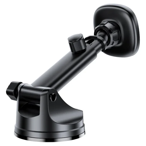  Autós tartó Acefast (D45) - műszerfalra, erős mágneses fogás, teleszkópos rúd, csúszásgátló párna, 4.7 - 6.9" telefonokhoz - Fekete - 3