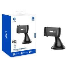 Lito Autós tartó Nano Glue Sucker (LT-W09) - Műszerfalra, Szélvédőre, Csúszásmentes, Fúrás nélküli, 360°, Ultra könnyű - Szürke