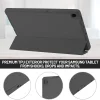 Samsung Galaxy Tab S6 Lite (2020/2022/2024) Techsuit - Flex Trifold (Pencil Holderrel) - Fekete tok thumbnail