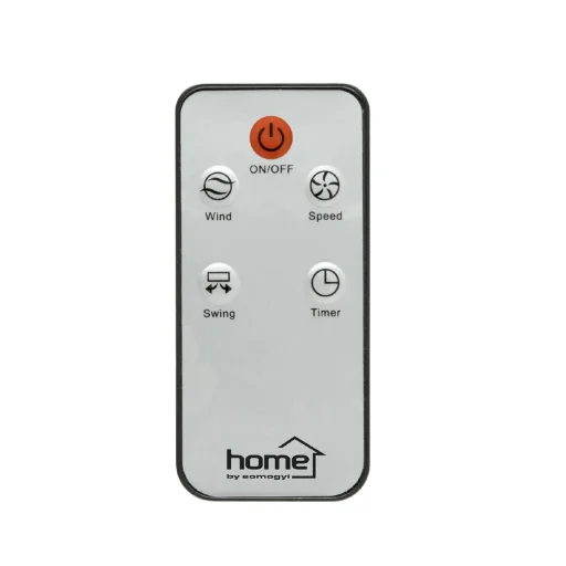 Home TWFR 120 oszlopventilátor, 50 W, 120 cm, 3 fokozat, 75°-os oszcillálás, távirányító, világító kijelző, fehér - 3