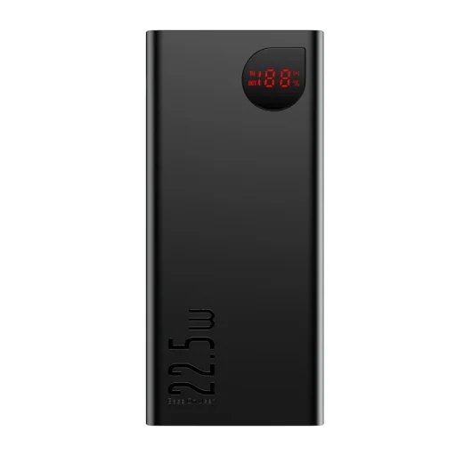 Powerbank Baseus Adaman, 40000mAh, 22.5W, QC + PD, Fekete - 1