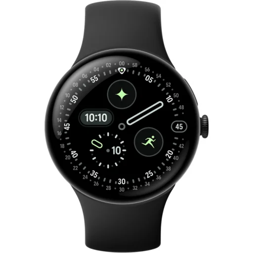Google Pixel Watch 4, 45mm, Fekete Obszidián GA09962-EU - 2