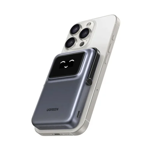 UGREEN PB764 Uno powerbank, 10000mAh, 20W, PD + FQI, Szürke - 2