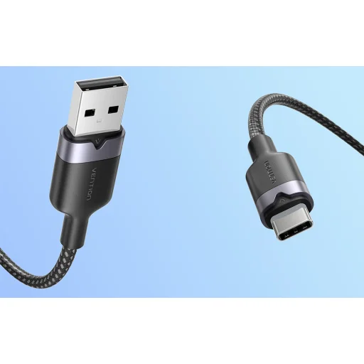 Vention CTNBH 2M USB 2.0 A Férfi - C Férfi 3A Kábel (Fekete) - 3