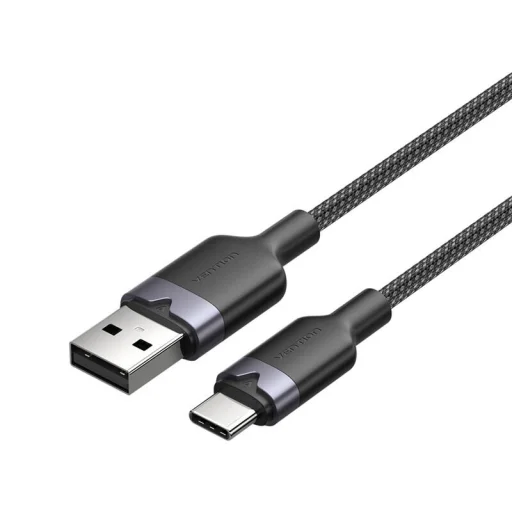Vention CTNBH 2M USB 2.0 A Férfi - C Férfi 3A Kábel (Fekete) - 1