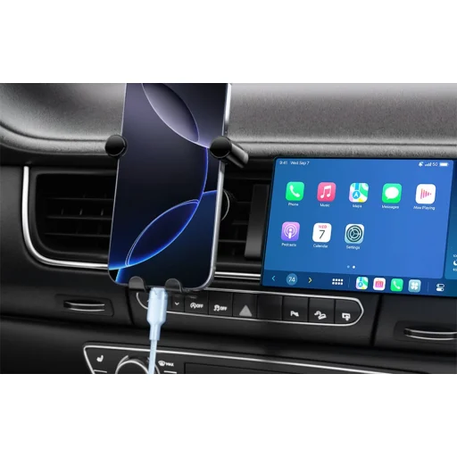 USB 2.0 A - USB-C 3A Vention CTNLH 2M kábel (Kék) - 7