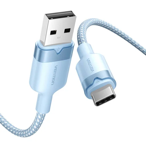 USB 2.0 A - USB-C 3A Vention CTNLH 2M kábel (Kék) - 2
