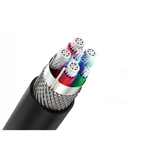 Vention CORBI USB 2.0 A - USB-C kábel 5A 3m fekete PVC - 4