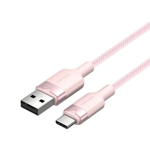 Vention CTNPF 1M USB 2.0 A - USB-C kábel (rózsaszín) - 1