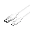 USB 2.0 A Male - USB-C 3A kábel Vention CTNWF 1M (fehér)