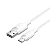 USB-C A Male - USB 2.0 A Male 3A Kábel Vention CTNWH 2M (Fehér)