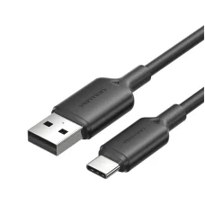 USB 2.0 A férfi - USB-C férfi 3A kábel Vention CTQBF 1m (fekete)