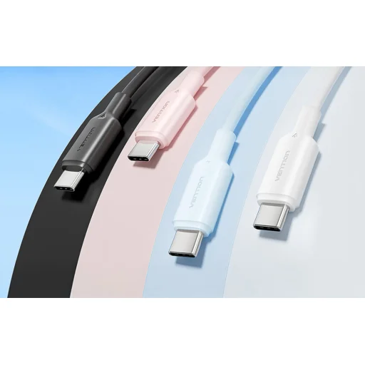 USB 2.0 A férfi - USB-C férfi 3A kábel Vention CTQBF 1m (fekete) - 6