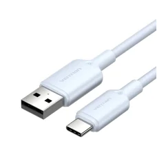 USB 2.0 A Férfi - C Férfi 3A Kábel Vention CTQLF 1M (Kék)