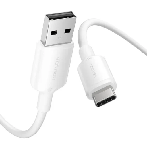 USB 2.0 A - USB-C 3A kábel Vention CTQWF 1M (fehér) - 2