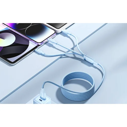 USB 2.0 A Férfi - 3 az 1-ben 6A Kábel Vention CTRBG 1,5M (Fekete) - 5