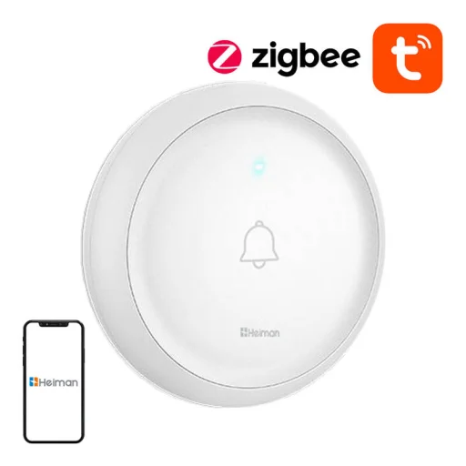 Heiman HS2DB Tuya Zigbee ajtócsengő - 1