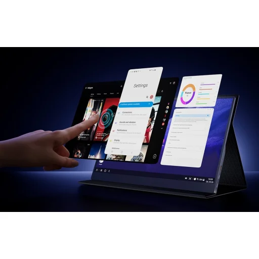 Uperfect USetup E7 15,6" 1920x1080 60Hz hordozható érintőképernyős monitor - 8