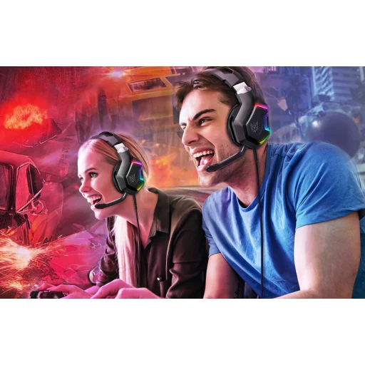 ONIKUMA Gaming Headset K10 PRO RGB (Black) - 2