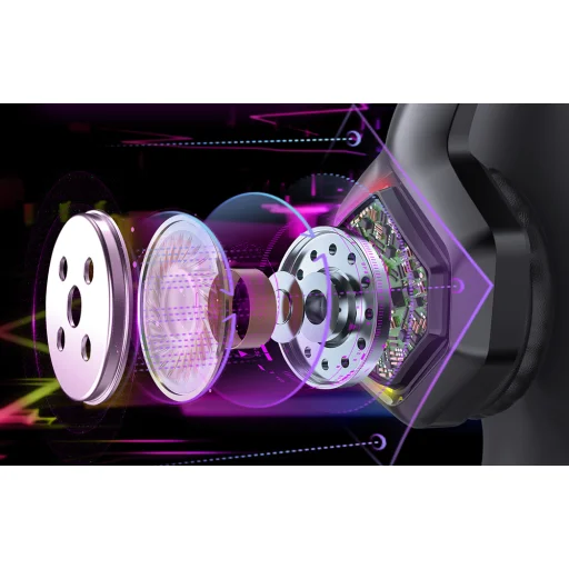 ONIKUMA Gaming Headset K10 PRO RGB (Black) - 3