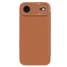 Nillkin Qin Book PRO fliptok Apple iPhone Air Barna tok