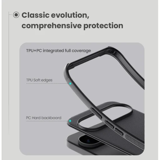 Nillkin Super Frosted PRO Mágneses Hátlap Google Pixel 10 Pro XL Fekete tok - 5