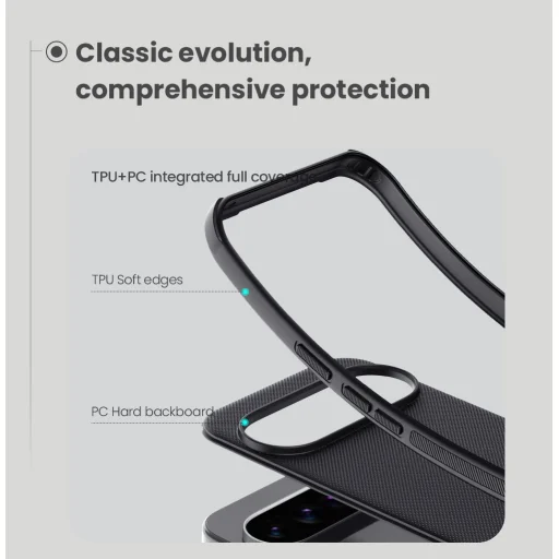 Nillkin Super Frosted PRO hátlap Google Pixel 10/10 Pro fekete tok - 4