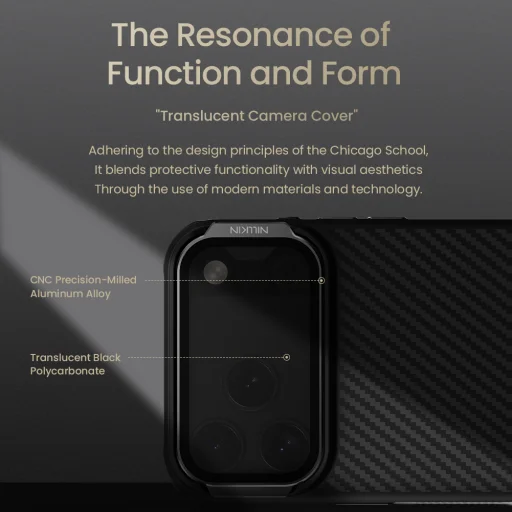 Nillkin CarboProp Aramid Mágneses Tok Apple iPhone 17 Pro Max Fekete tok - 6